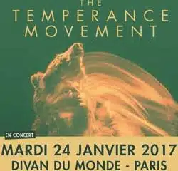 The Temperance Movement en concert au Divan du Monde 17