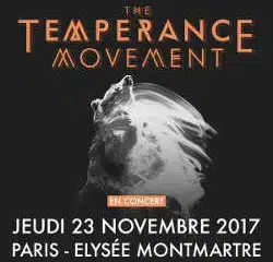 The Temperance Movement à Paris le 23 novembre 2017 17