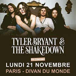 Tyler Bryant & The Shakedown en concert au Divan du Monde 4