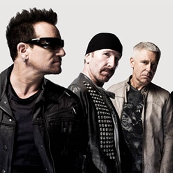 U2 en live au Grand Journal 5