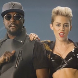 Will.i.am aux côtés de Miley Cyrus 7