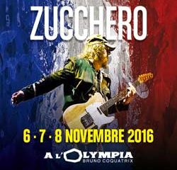 Zucchero sur la scène de l'Olympia en novembre 2016 11