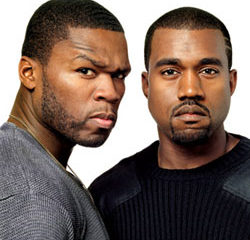 50 Cent et Kanye West sur la même scène 8