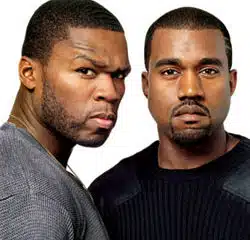 50 Cent et Kanye West sur la même scène 5