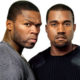 50 Cent et Kanye West sur la même scène 10