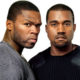 50 Cent et Kanye West sur la même scène 15