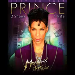 Prince au Montreux Jazz festival 25
