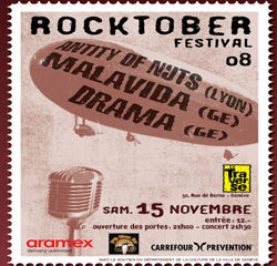 Rocktober festival Genève : 10 places à gagner. 10