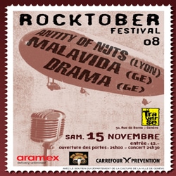 Rocktober festival Genève : 10 places à gagner. 4