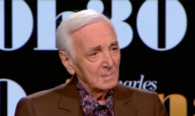 Charles Aznavour face à Laurent Delahousse