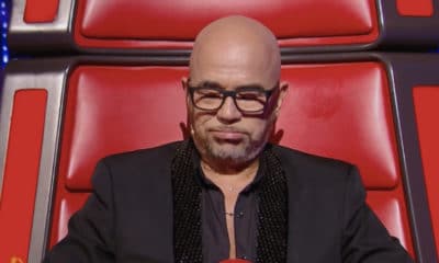 Pascal obispo larmes The Voice