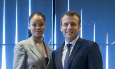 Rencontre Emmanuel Macron et Rihanna