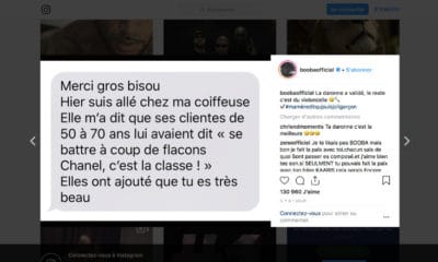 Le rappeur Booba a publié ce vendredi sur Instagram un tendre message de soutien adressé par sa daronne