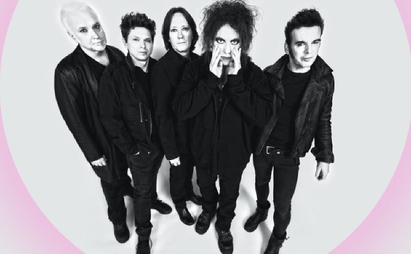 Le groupe britannique The Cure en concert le 23 août 2019 au festival Rock en Seine