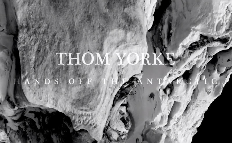 Thom Yorke s'est associé avec Greenpeace dans un combat pour la protection de l'Antarctique