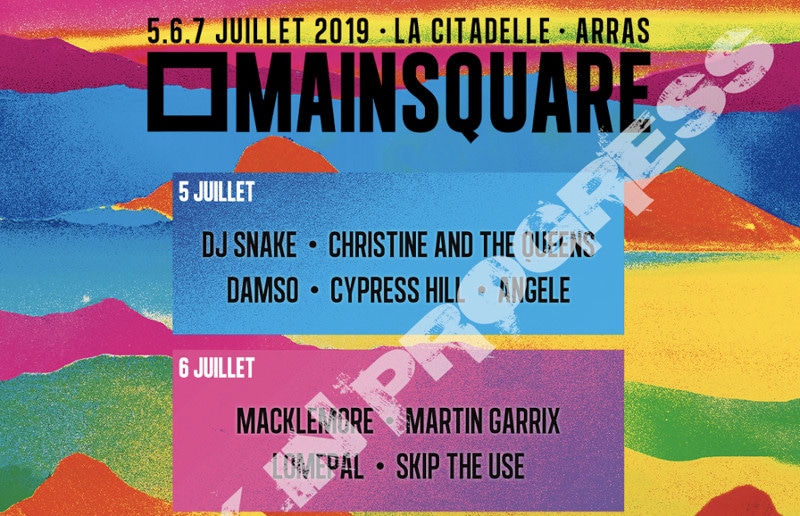 Le Main Square Festival vient de dévoiler les 14 premiers artistes à l'affiche de son édition 2019