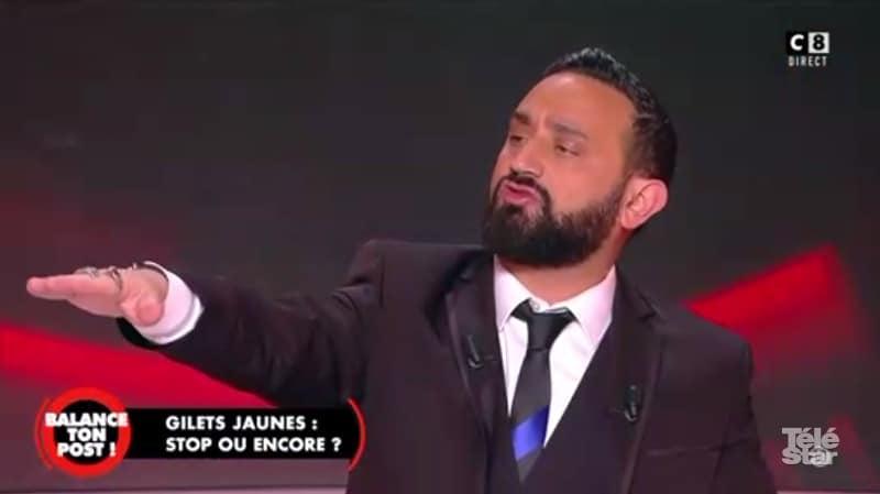 Exaspéré, Cyril Hanouna menace de virer du plateau l'avocat des Gilets Jaunes