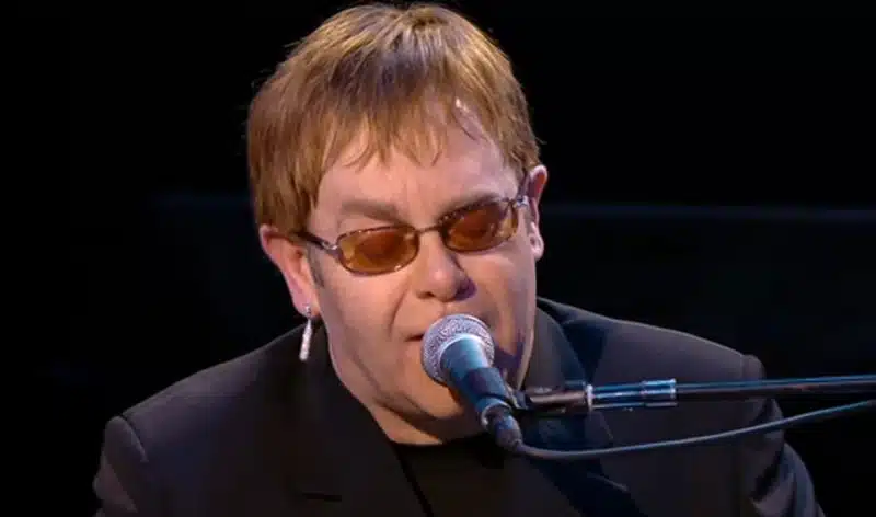 Elton John en concert le 29 juin 2019 au Stade de la Saussaz à Montreux