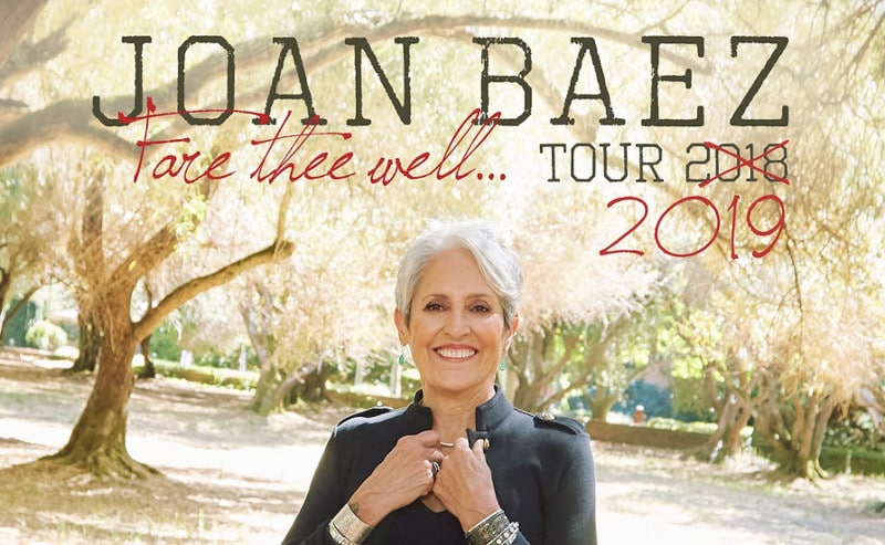 Joan Baez au Théâtre Antique de Vienne le 21 juillet 2019