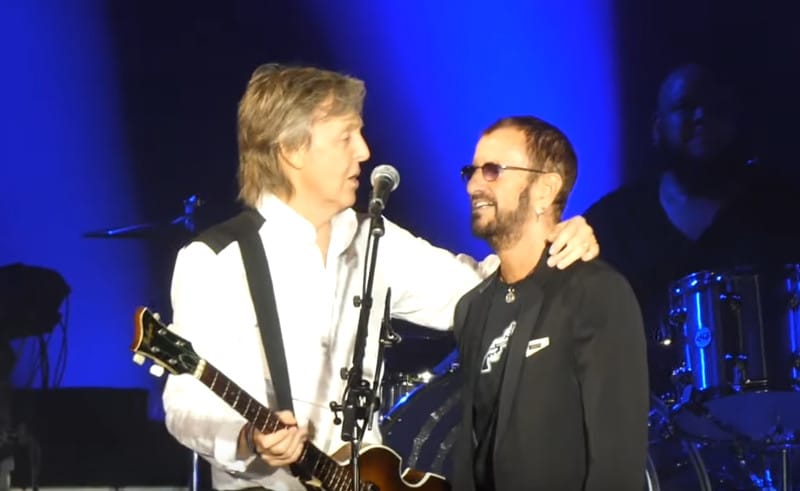 Retrouvailles surprise entre Paul McCartney et Ringo Starr