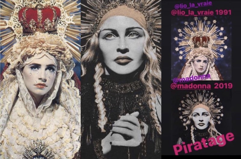 Lio accuse Madonna de s'être inspirée d’une œuvre la représentant