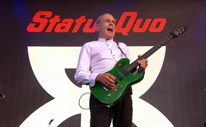 Status Quo en concert à Strasbourg, Paris et Lyon en novembre 2020