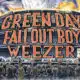 Green Day, Fall Out Boy et Weezer dans une tournée mondiale commune
