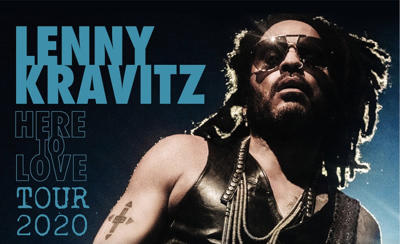 Lenny Kravitz à l’AccorHotels Arena le 21 juin 2020