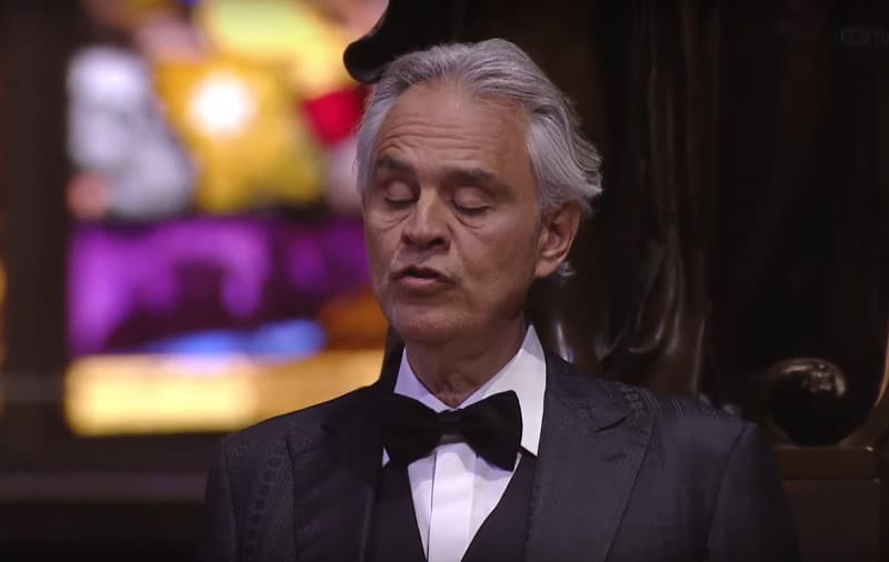 Andrea Bocelli Duomo de Milan