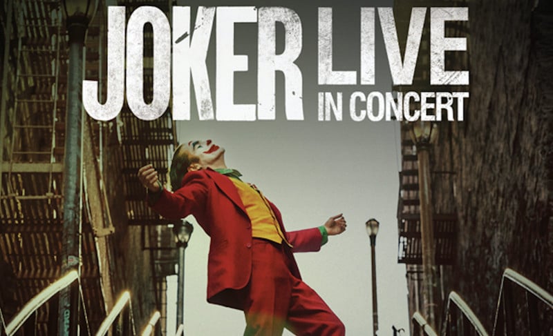 Le ciné-concert du Joker se tiendra finalement en 2021