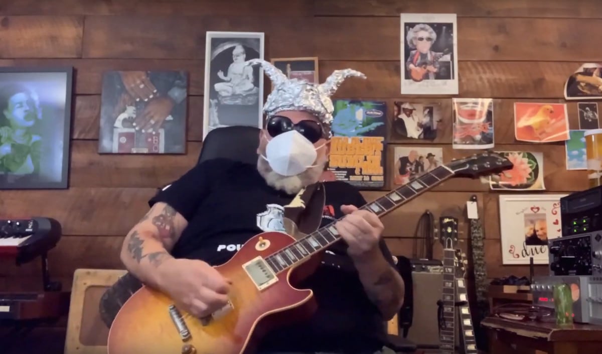 Popa Chubby dévoile le clip de « Tinfoil Hat »