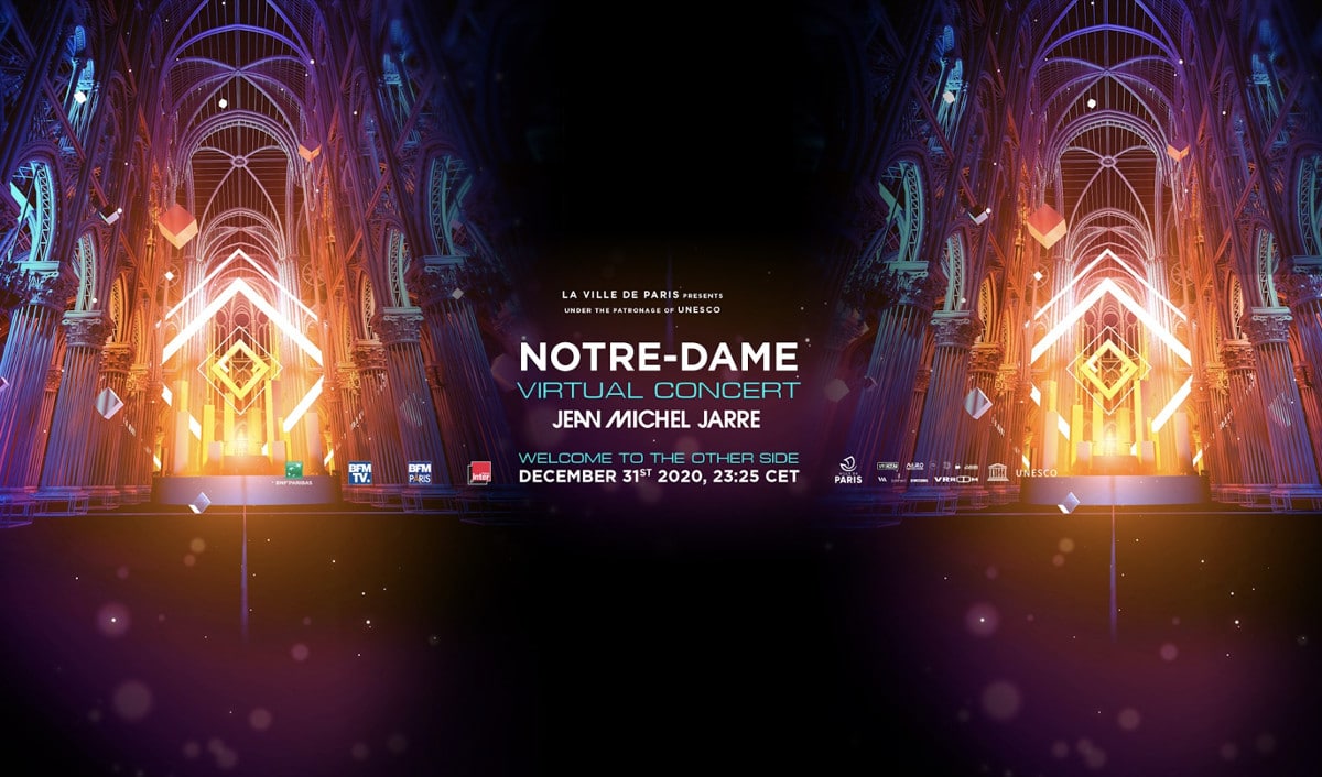 Jean-Michel Jarre en live le 31 décembre depuis Notre-Dame - Stars et  people - ZIKEO