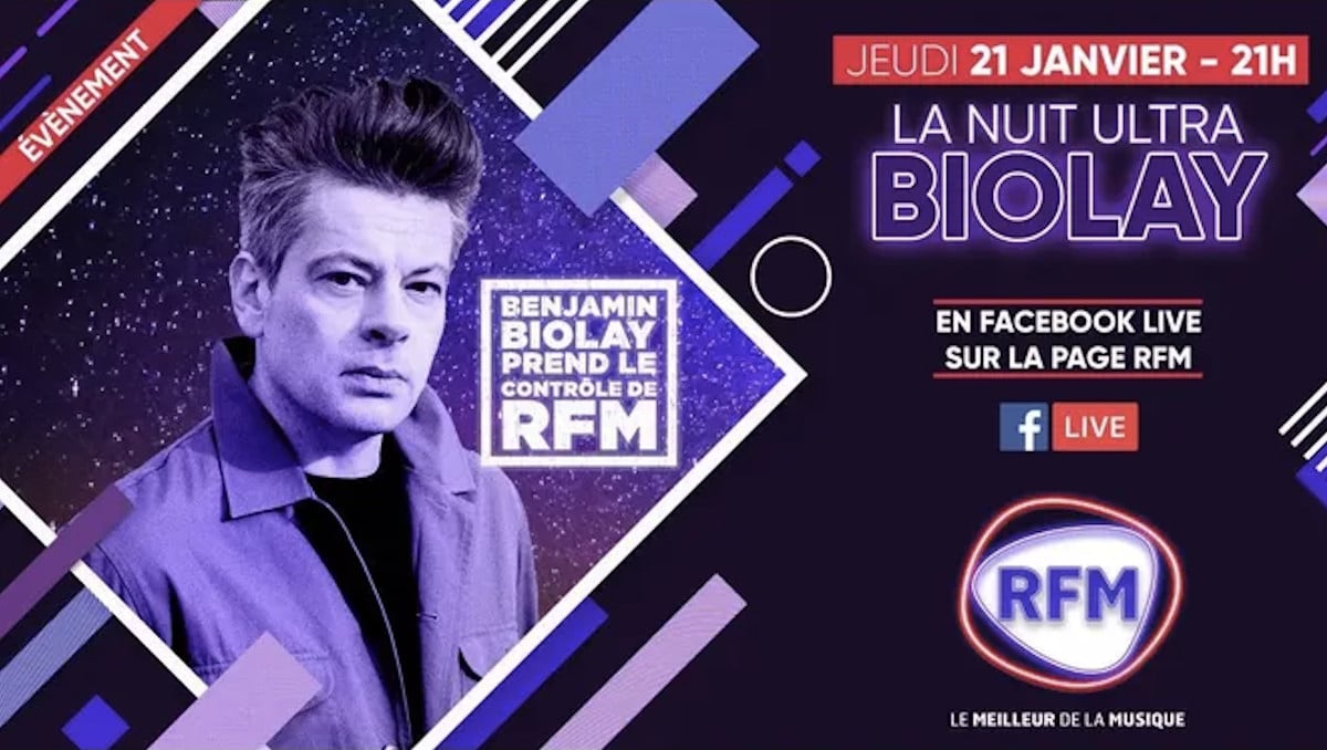 Benjamin Biolay prend les commandes de RFM Radio