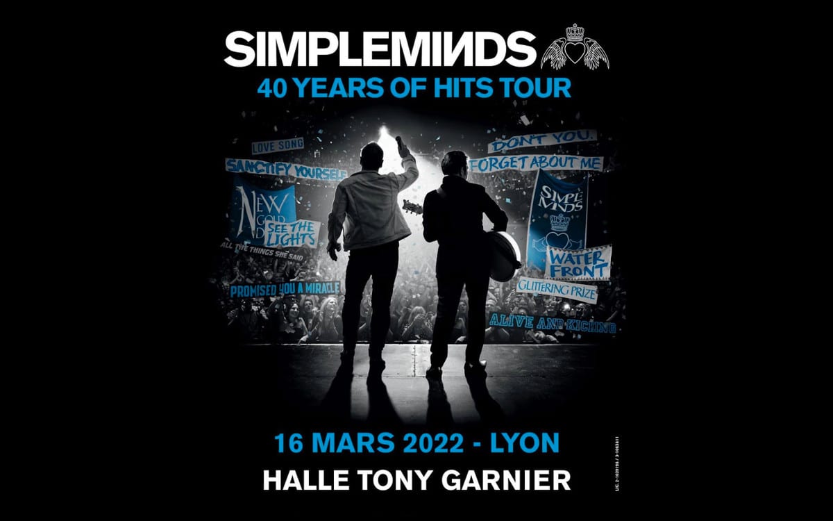 Simple Minds de concert à Lyon en 2022