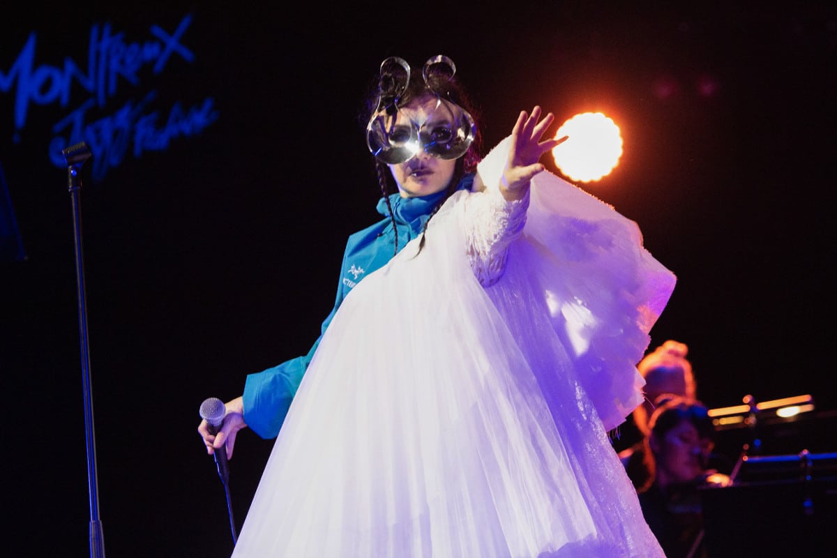 Björk concert Montreux Jazz Festival