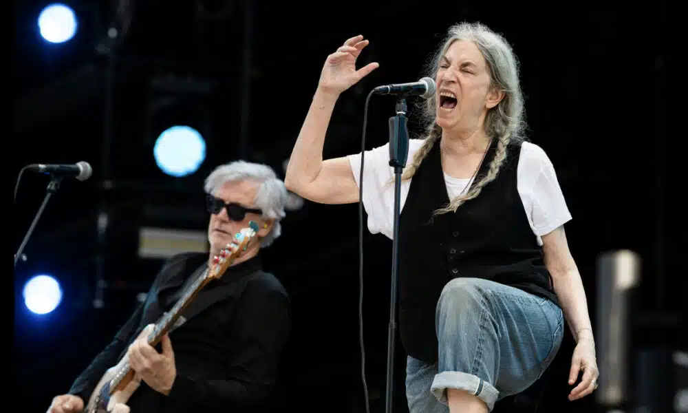 Patti Smith concert Paléo