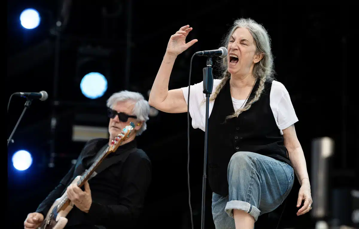 Patti Smith concert Paléo