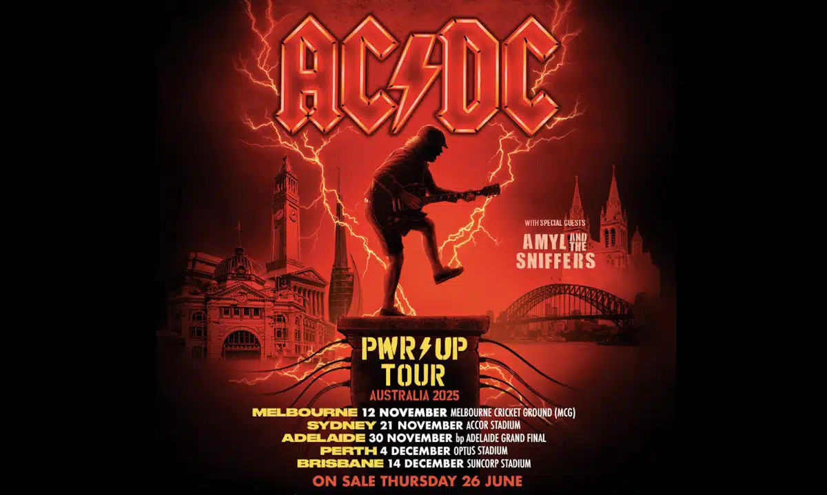 AC/DC Power Up Tour 2025 Australia