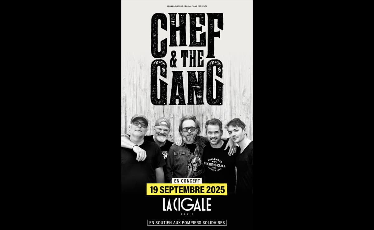 Chef & The Gang en concert à La Cigale le 19 septembre 2025 46 Chef & The Gang en concert à La Cigale