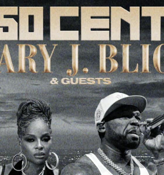 50 Cent & Mary J. Blige en concert à Paris