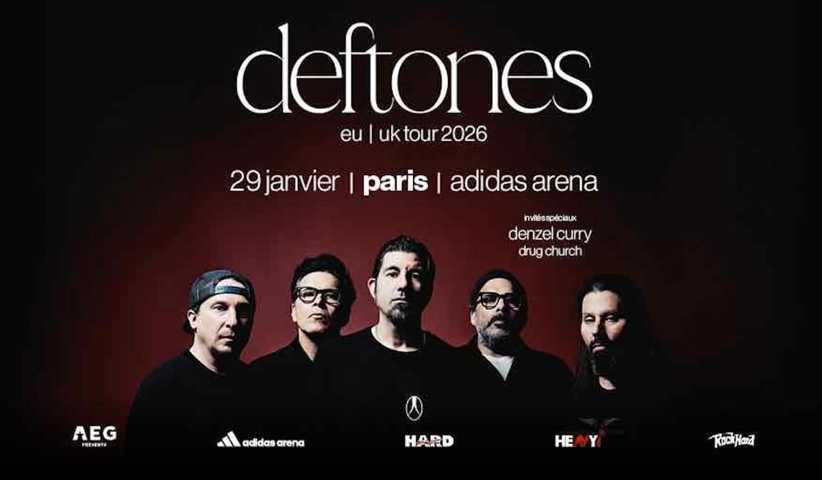 Deftones concert Paris