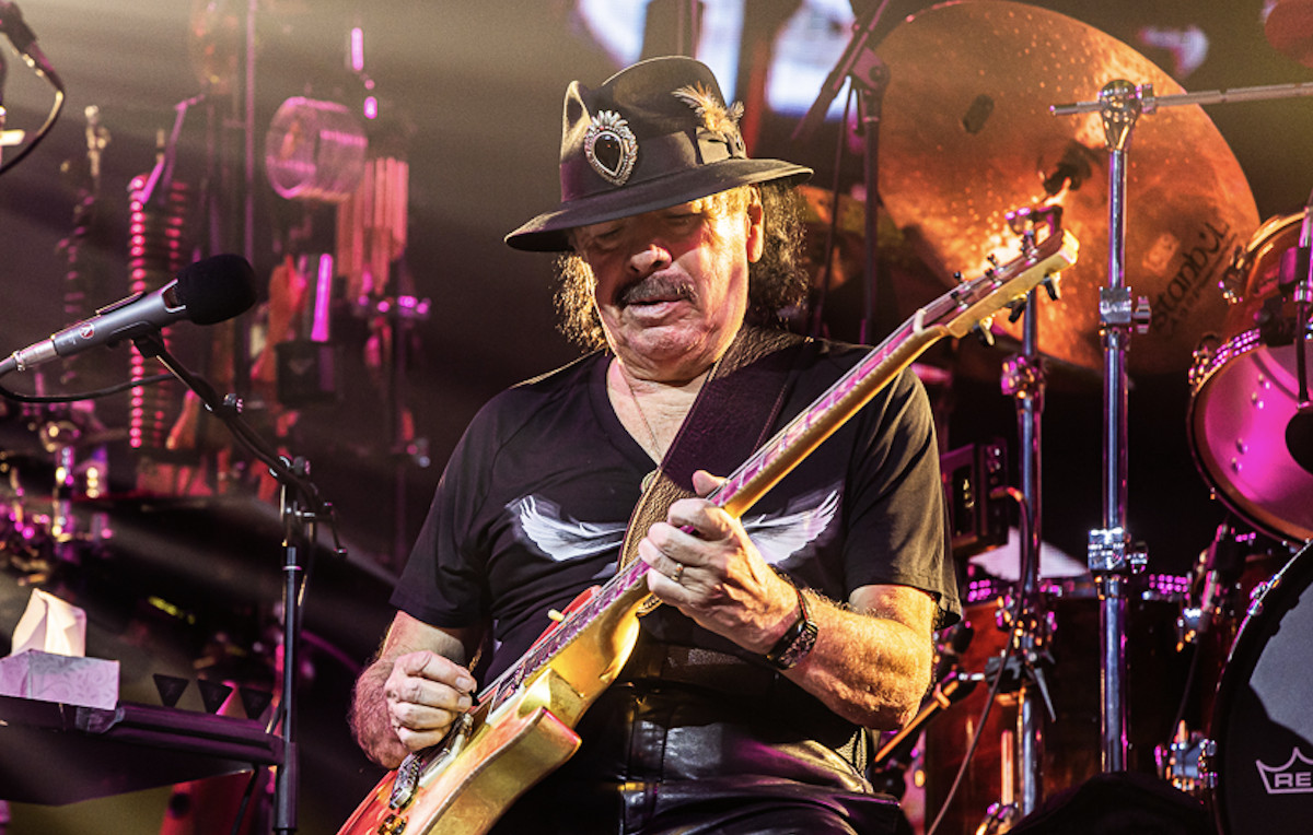 Carlos Santana offre une masterclass sous chapiteau à Guitare en Scène 46 Carlos Santana Guitare en Scène 2025