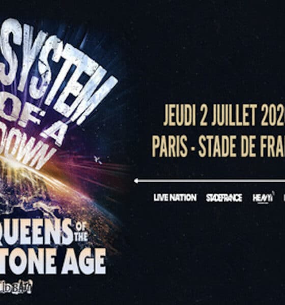 System Of A Down concert france 2026