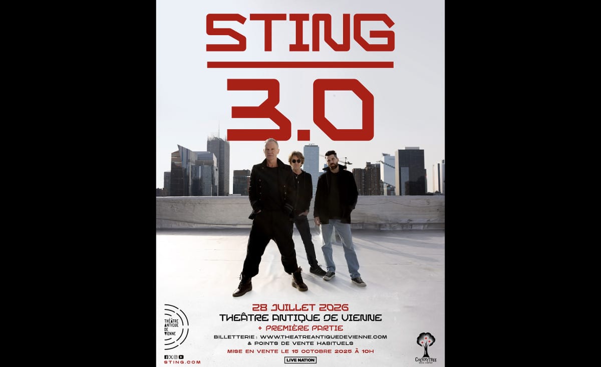 Sting en concert au Théâtre Antique de Vienne le 28 juillet 2026 46 Sting concert Vienne 2026