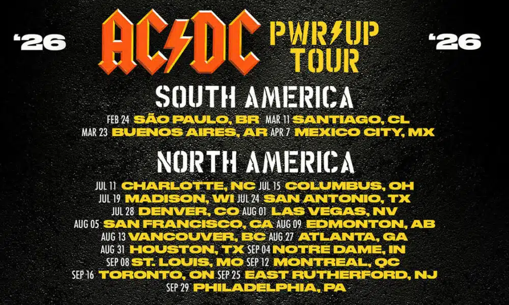 AC/DC Power Up Tour 2026
