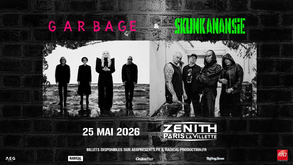 GARBAGE Skunk Anansie Concert Paris 2026
