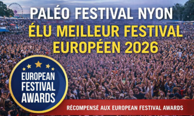 Paléo Festival meilleur festival européen 2026