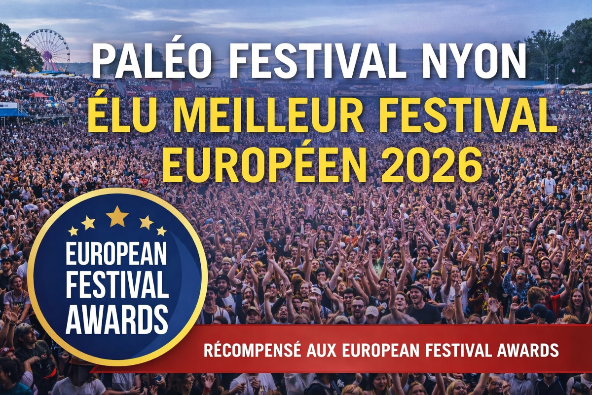 Paléo Festival meilleur festival européen 2026