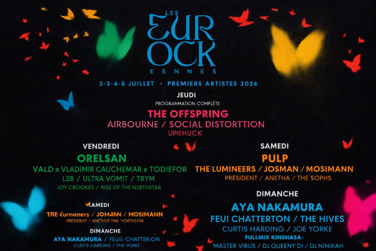 Eurockéennes 2026 Programmation