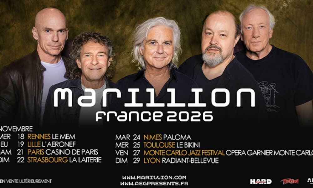 Marillion concert France 2026